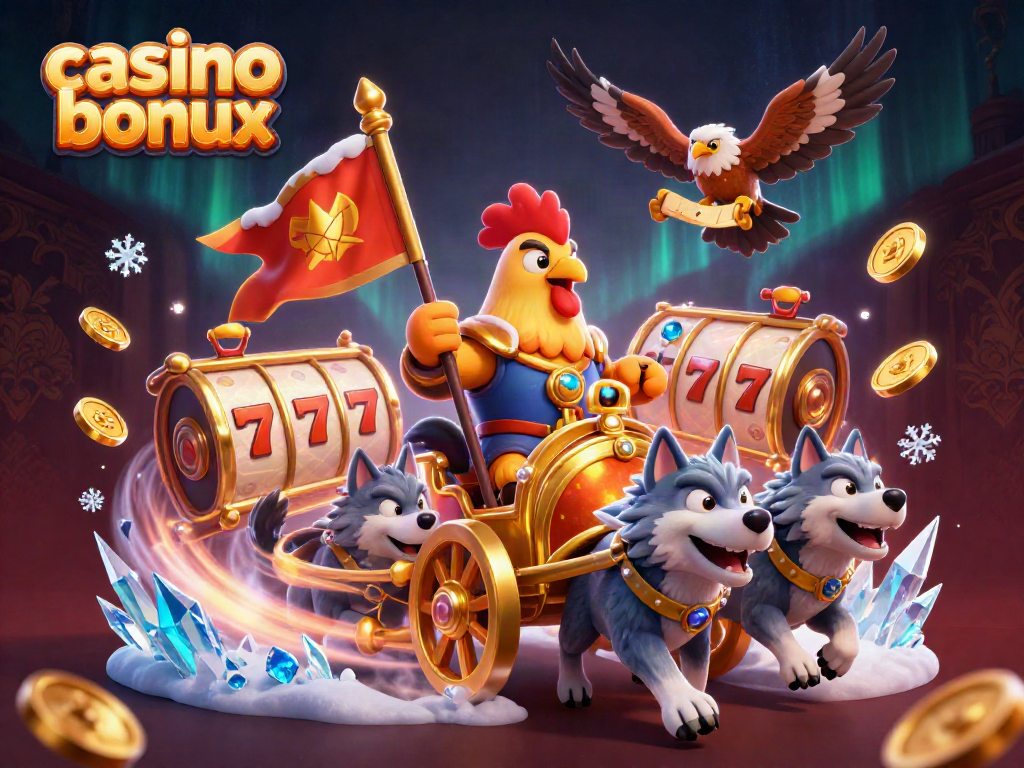 Engage with lucrative casino bonus opportunities through this vibrant illustration.
