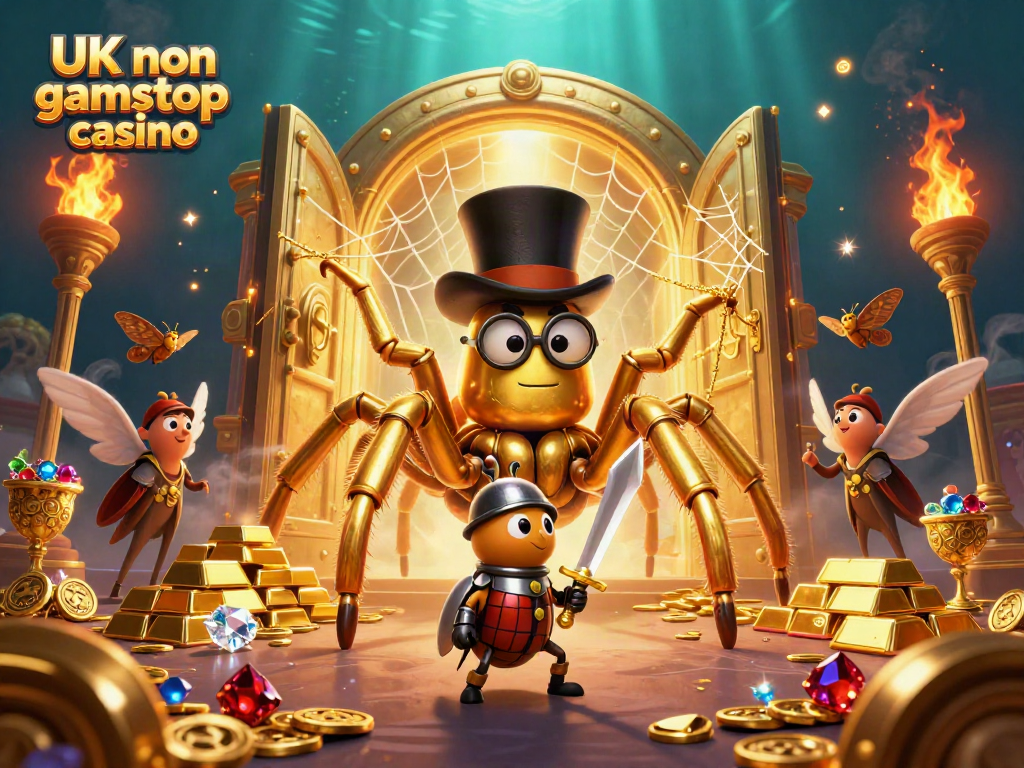 Engage with the thrilling UK non gamstop casino scene featuring adventurous characters and treasures.