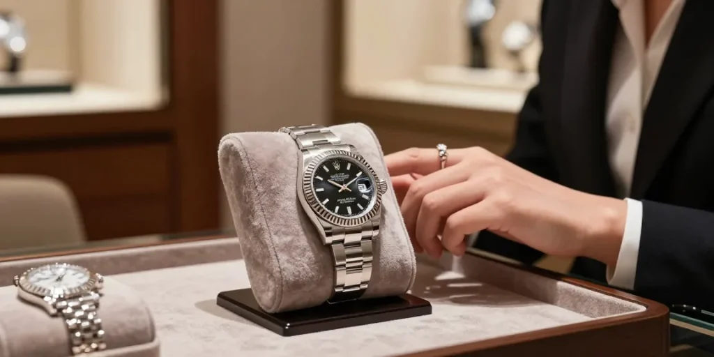 Exquisite Rolex super clone watches showcased in a luxury setting, emphasizing craftsmanship and elegance.